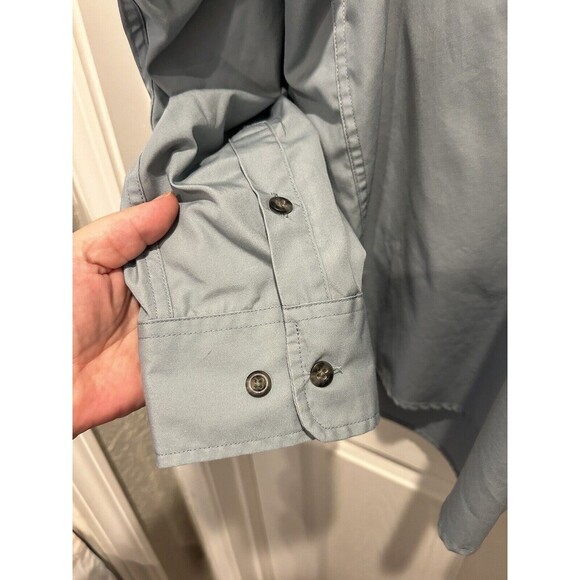 Cabela's Mens Safari Series Shirt Size 2XL Greyish Green Pockets - Picture 5 of 7